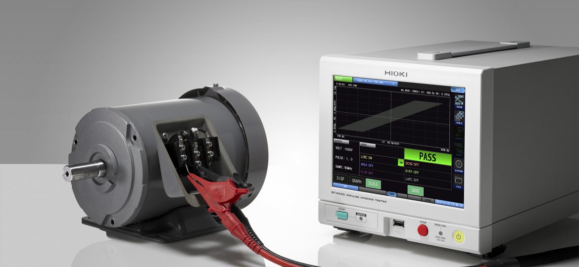 Strumento analisi motori elettrici