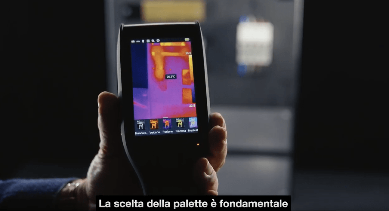 Pillole di termografia. Palette: cosa sono e a cosa servono