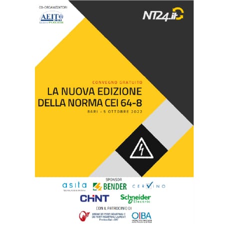 Formazione tecnica “La nuova edizione della Norma CEI 64-8”.