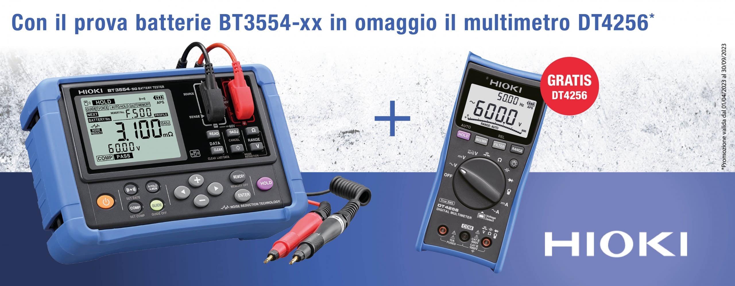 Promozione prova batterie 2023